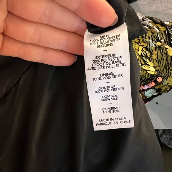 Elizabeth and James Sequin Dress. Size 2. Runs small - Picture 7 of 7